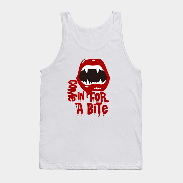 come in for a bite Tank Top by sarahnash